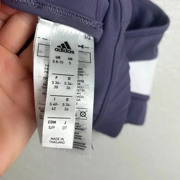 Adidas Purple Sports Bra - Picture 5 of 5